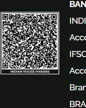 Indian House Makers UPI QR Code